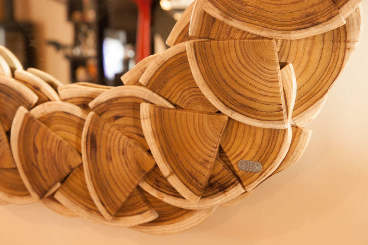 Wood Mirror | bromeliaV