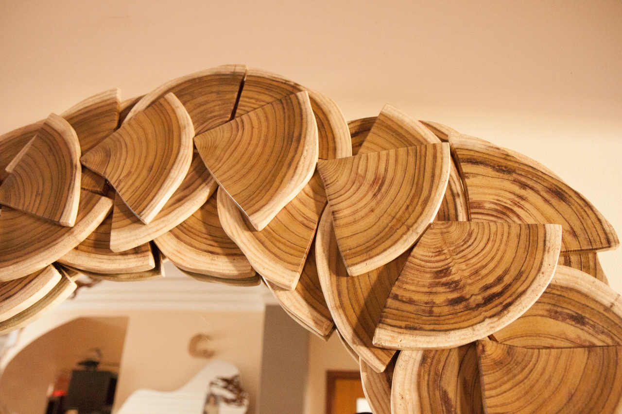 Wood Mirror | bromeliaV