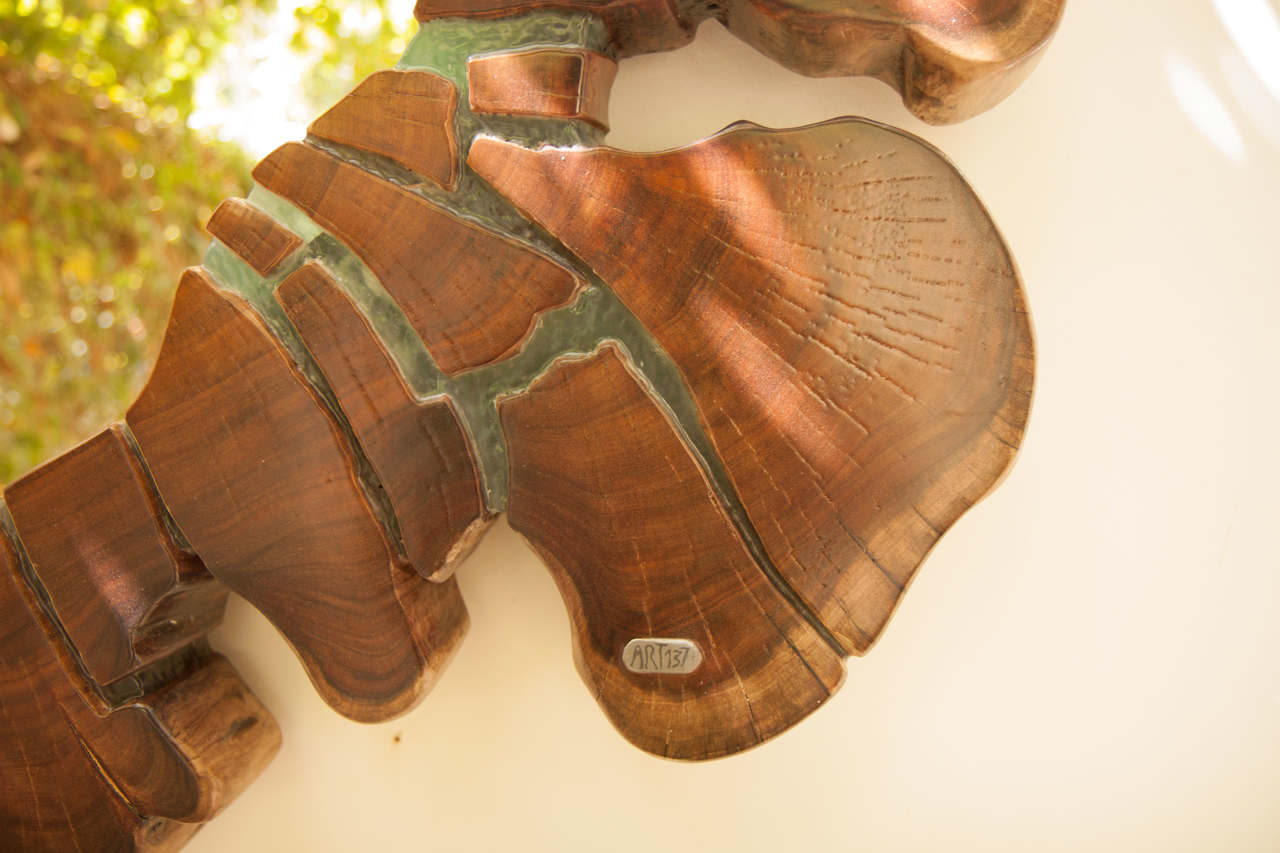 Wood and Resin Mirror | singulariI