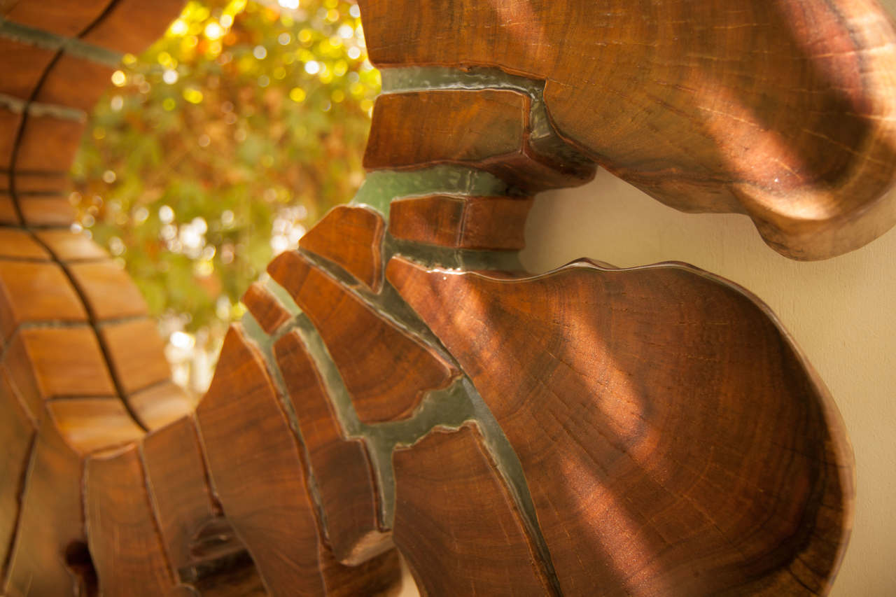 Wood and Resin Mirror | singulariI