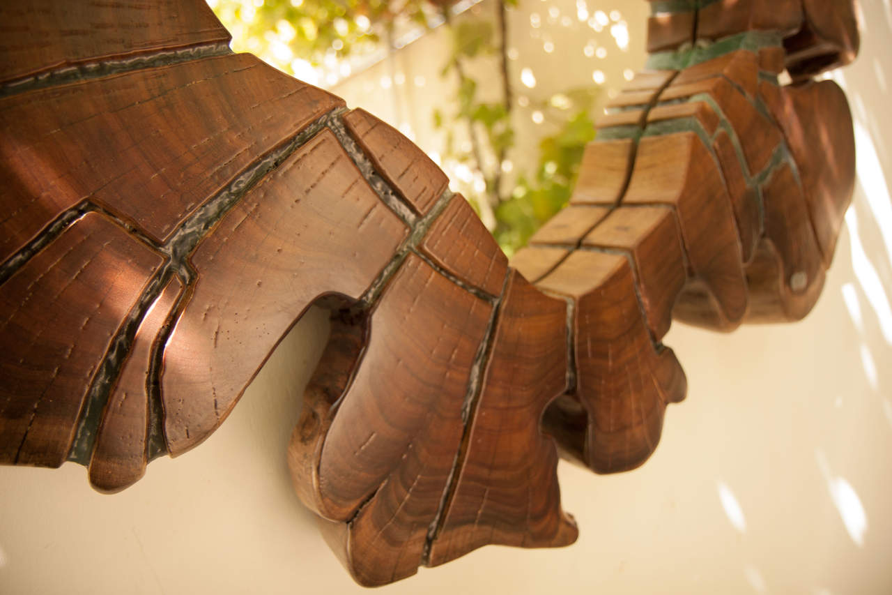 Wood and Resin Mirror | singulariI